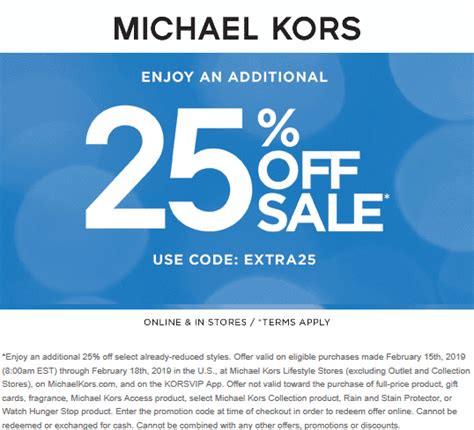 michael kors online rabatt code|michael kors online promo code.